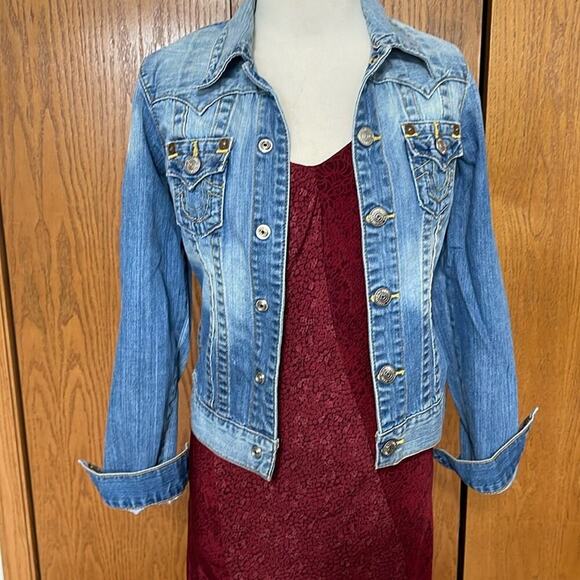 True Religion 'Jimmy' Denim Jacket Size S - Picture 1 of 5